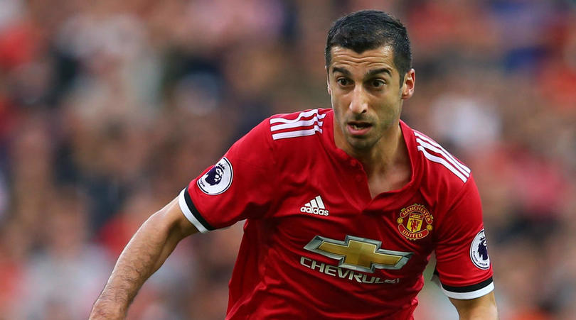 Manchester United winger Henrikh Mkhitaryan