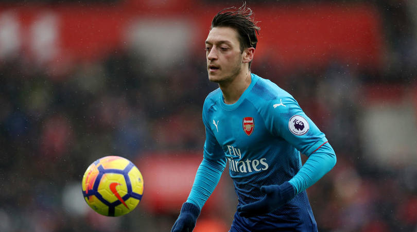 Arsenal midfielder Mesut Ozil