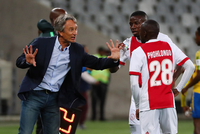 Ajax CT coach Muhsin Ertugral