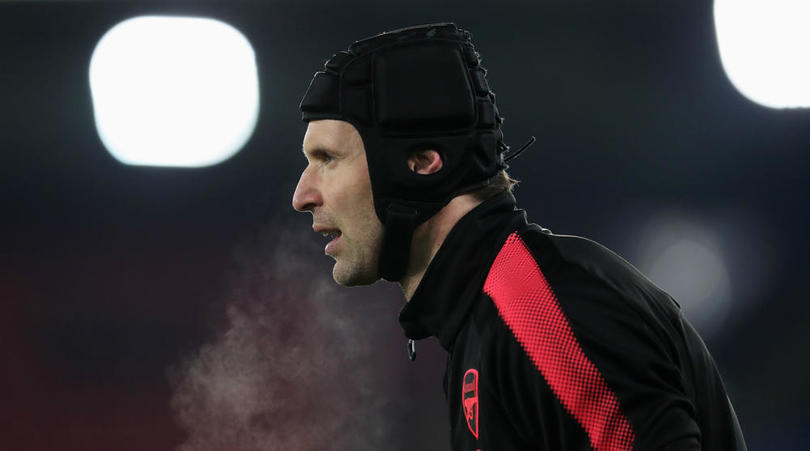 Arsenal goalkeeper Petr Cech