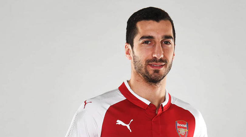 Arsenal's new signing Henrikh Mkhitaryan