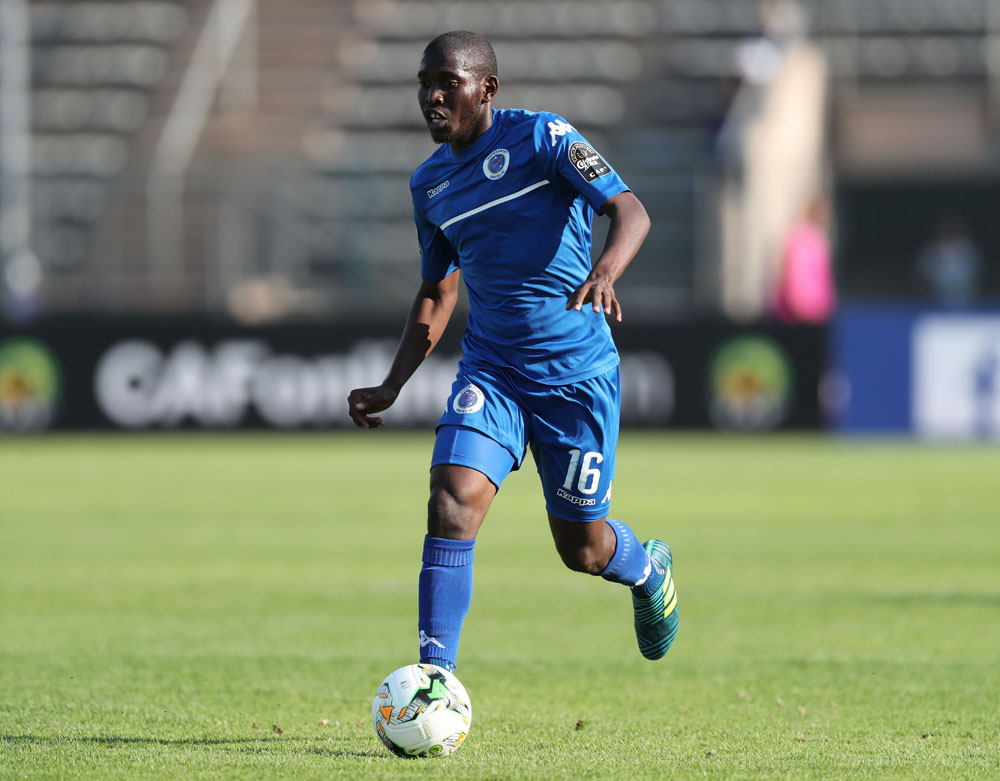 SuperSport United winger Aubrey Modiba