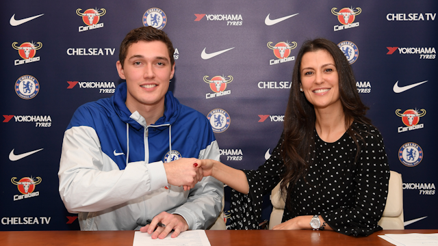 Chelsea defender Andreas Christensen