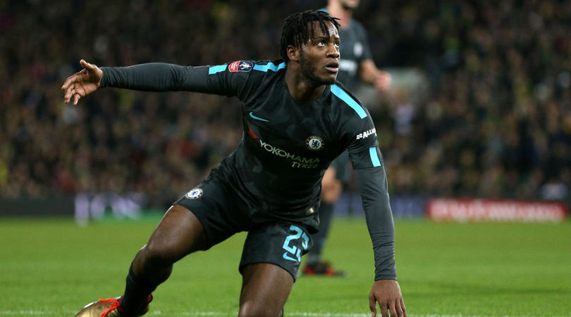 Chelsea striker Michy Batshuayi