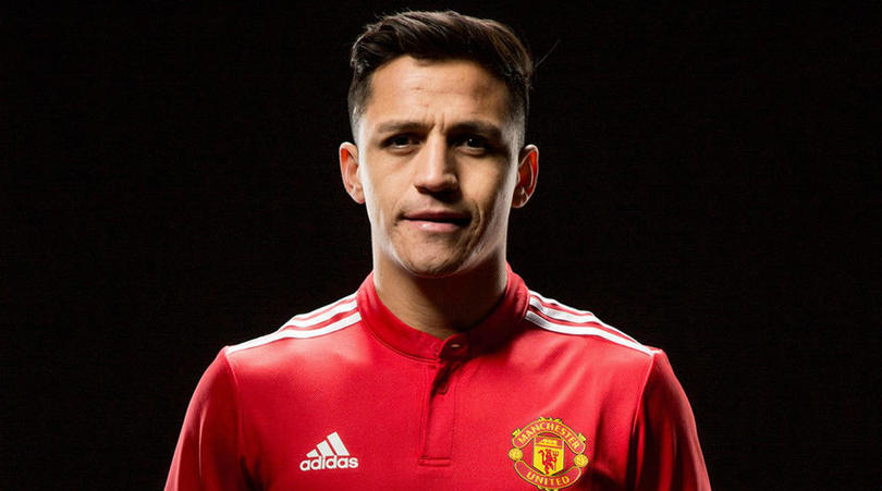 Manchester United's new signing Alexis Sanchez