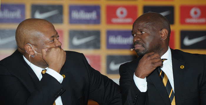 Bobby Motaung and Steve Komphela