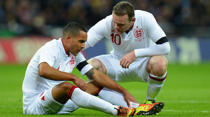 Rooney and Walcott