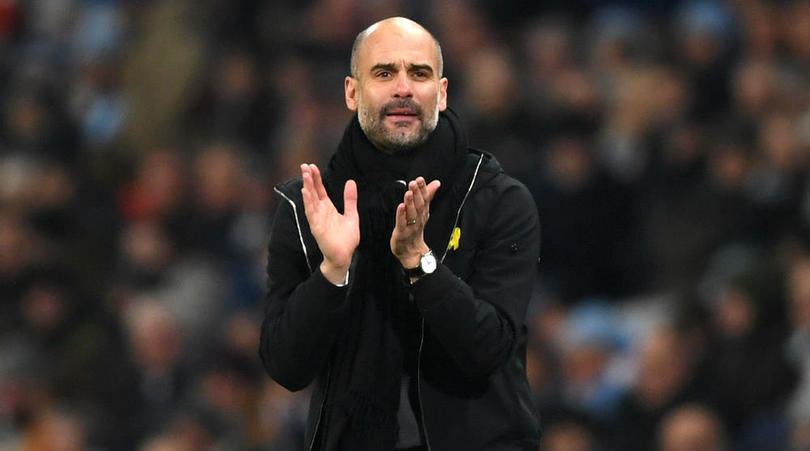 Manchester City manager Pep Guardiola