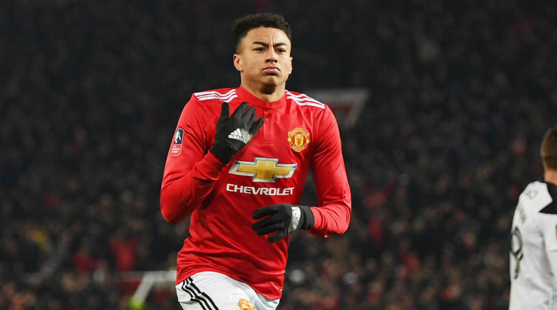 Manchester United's Jesse Lingard