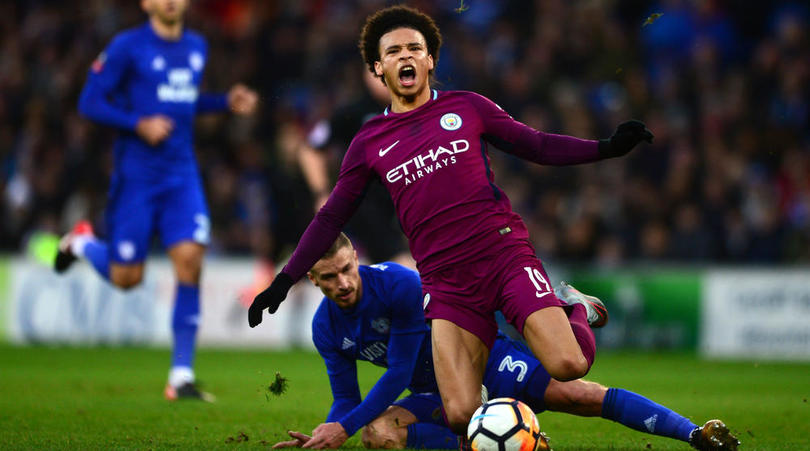 Manchester City winger Leroy Sane