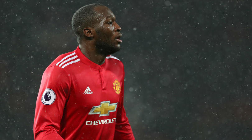 Manchester United striker Romelu Lukaku