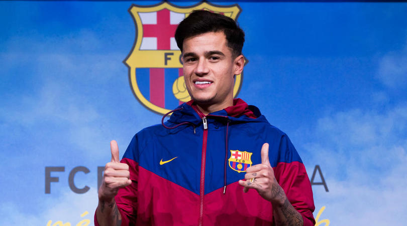 Barcelona's new recruit Philippe Coutinho