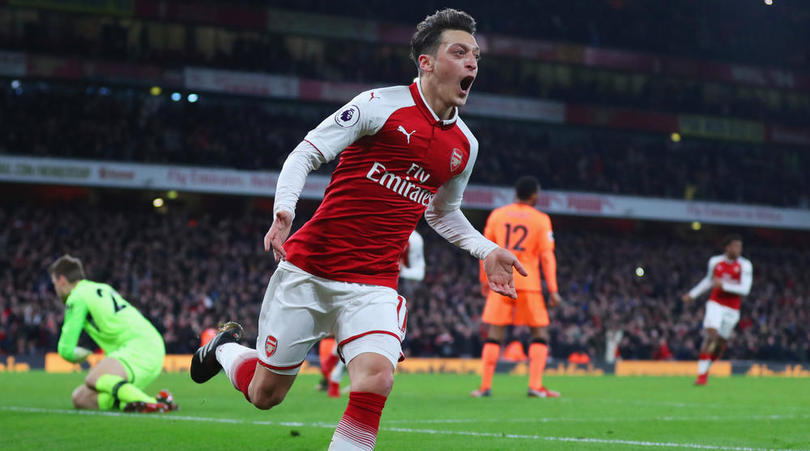 Arsenal playmaker Mesut Ozil