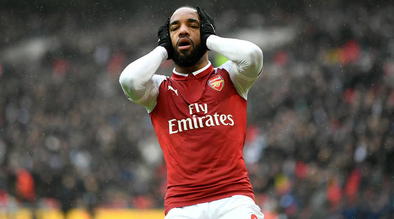 Arsenal striker Alexandre Lacazette