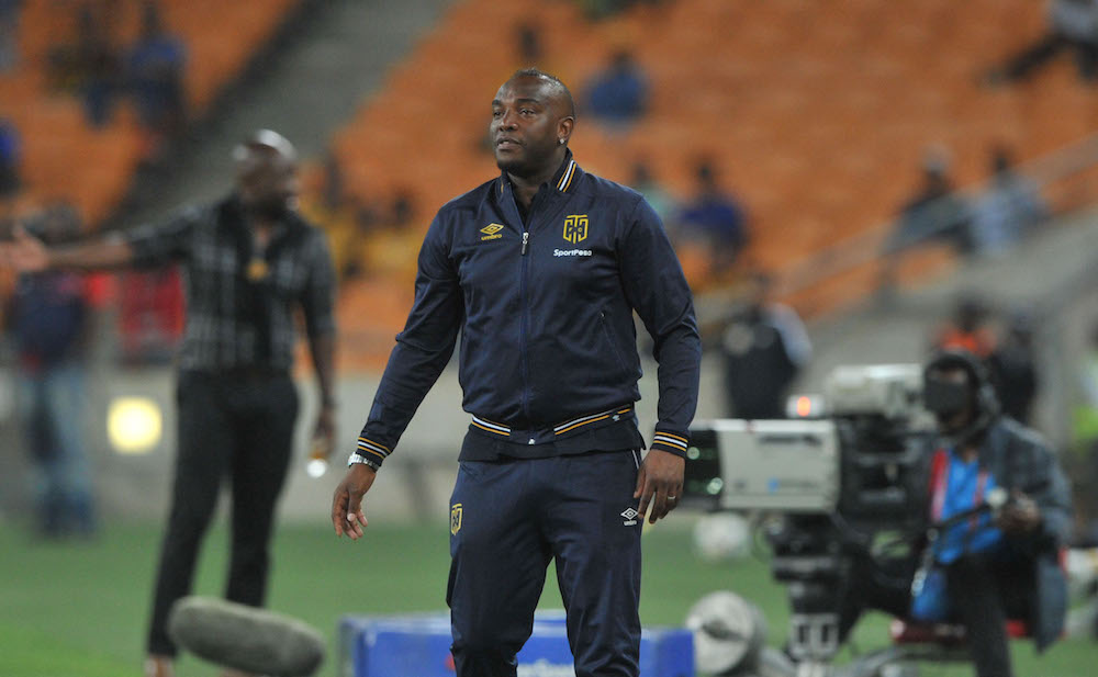 Cape Town City coach Benni McCarthy