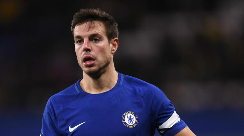 Chelsea fullback Cesar Azpilicueta