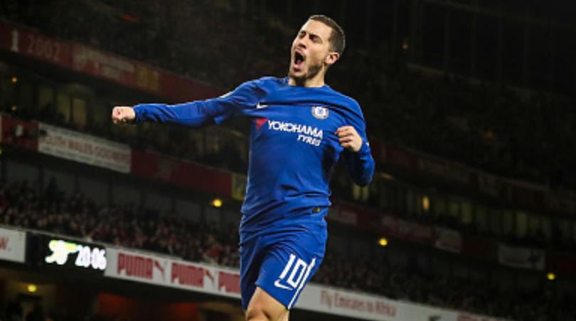 Chelsea playmaker Eden Hazard