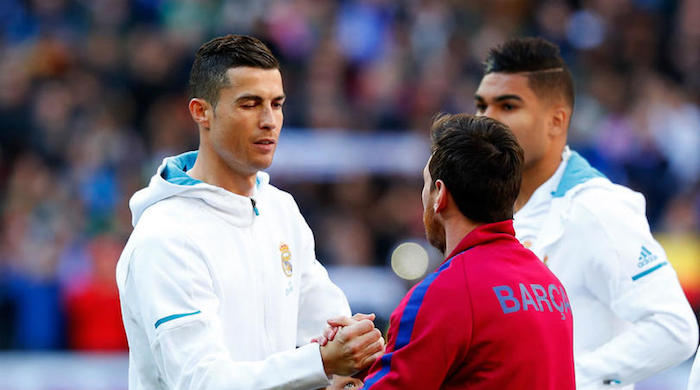 Messi and Ronaldo