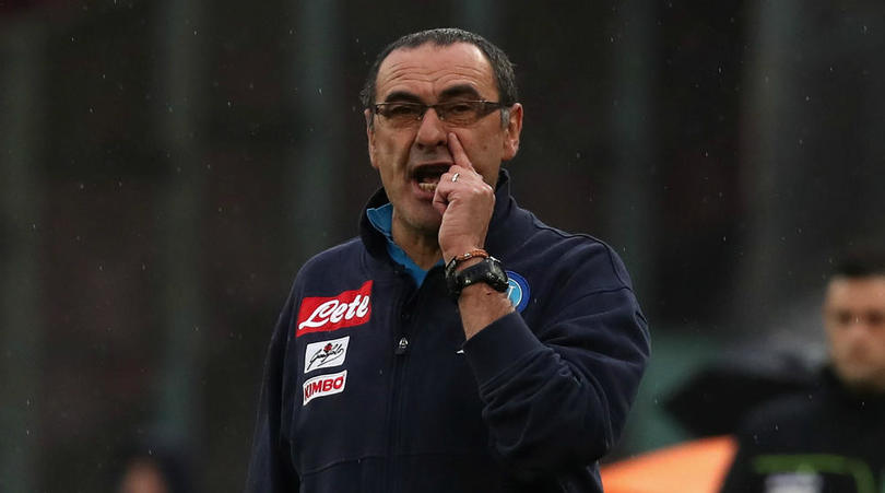 Napoli manager Maurizio Sarri