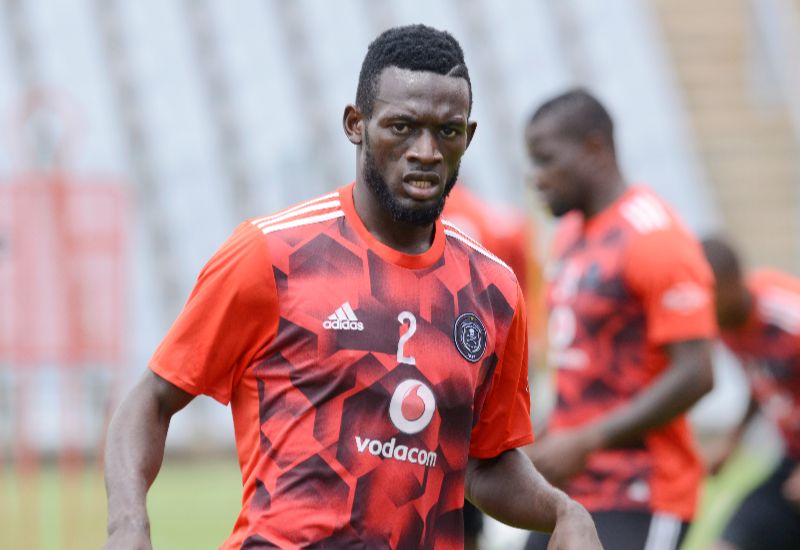 Orlando Pirates striker Augustine Mulenga