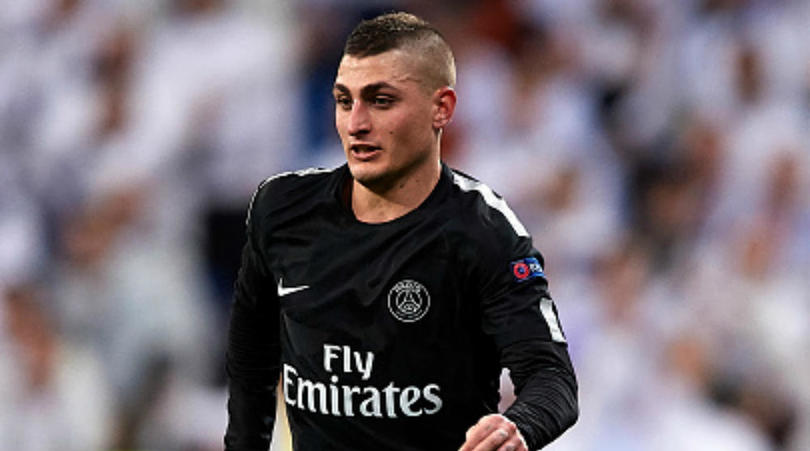 Paris Saint-Germain midfielder Marco Verratti