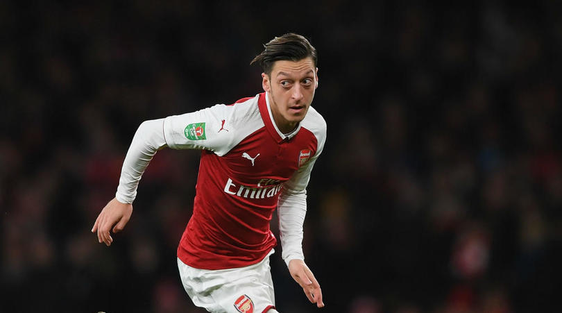 Arsenal playmaker Mesut Ozil