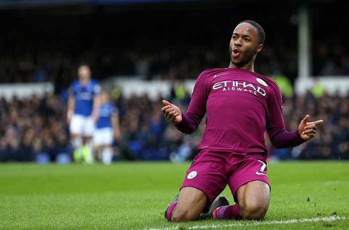 Manchester City's Raheem Sterling