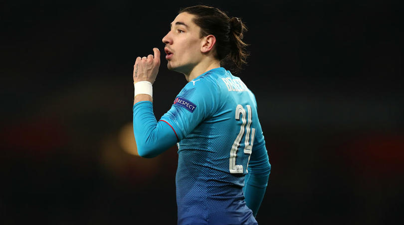 Arsenal full back Hector Bellerin