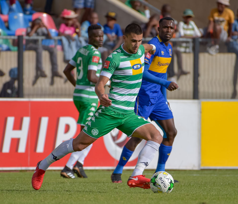 Lorenzo Gordinho of Bloemfontein Celtic