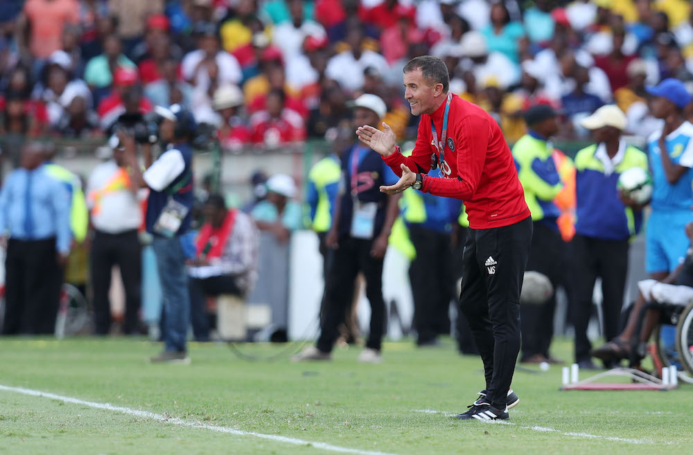 Orlando Pirates coach Milutin Sredojevic