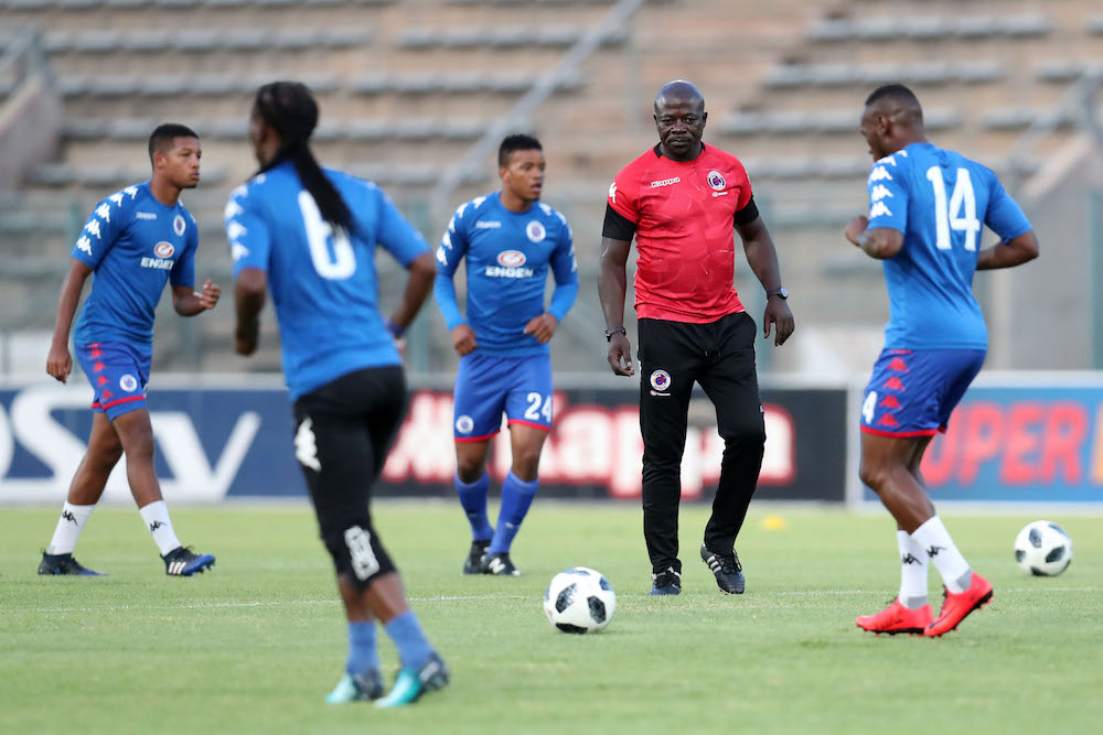 SuperSport United coach Kaitano Tembo