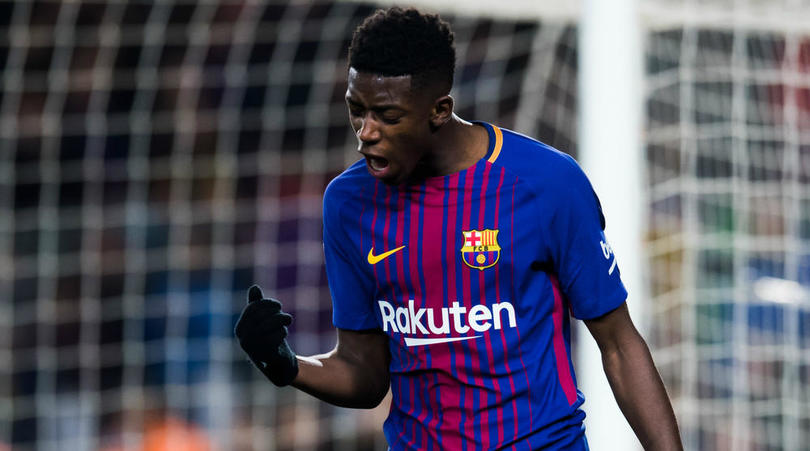 Barcelona forward Ousmane Dembele