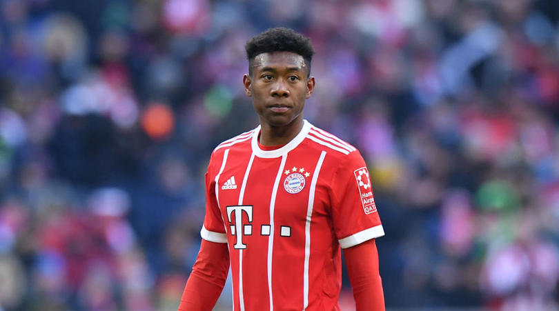 Bayern Munich fullback David Alaba