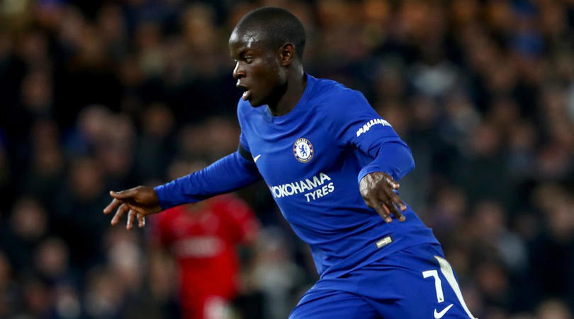 Chelsea midfielder N'Golo Kante