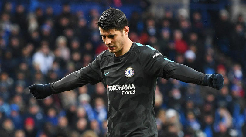 Chelsea striker Alvaro Morata