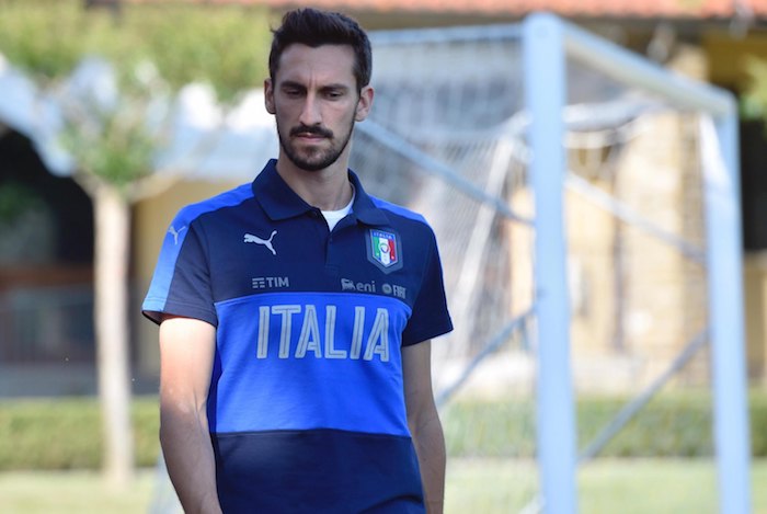 Fiorentina captain Davide Astori