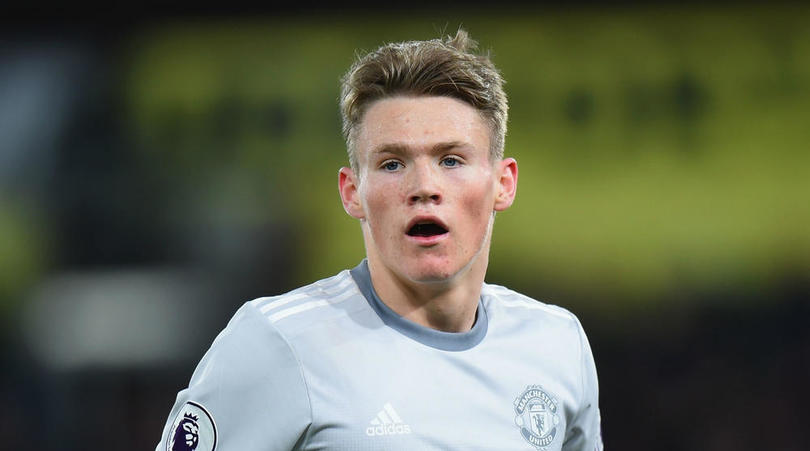 Manchester United midfielder Scott McTominay