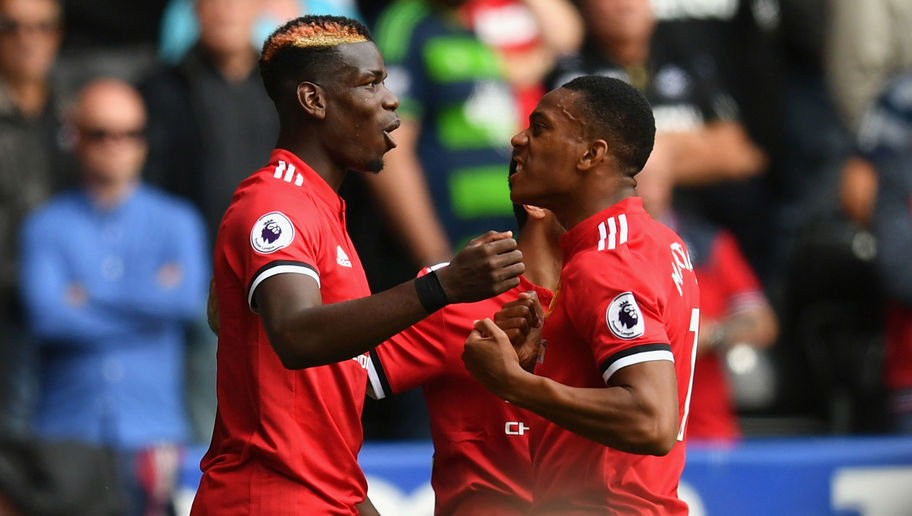 Paul Pogba and Anthony Martial