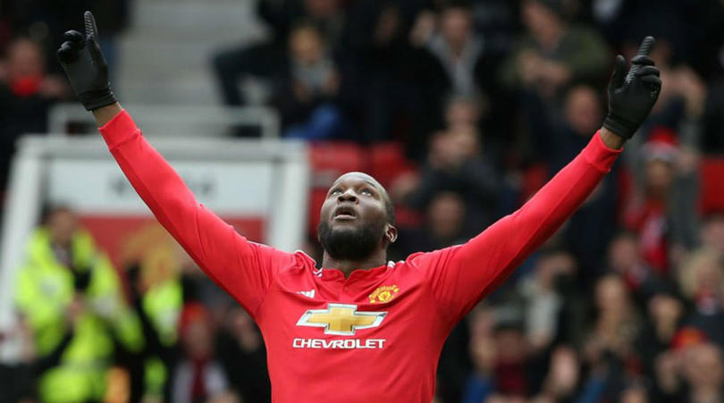 Manchester United striker Romelu Lukaku