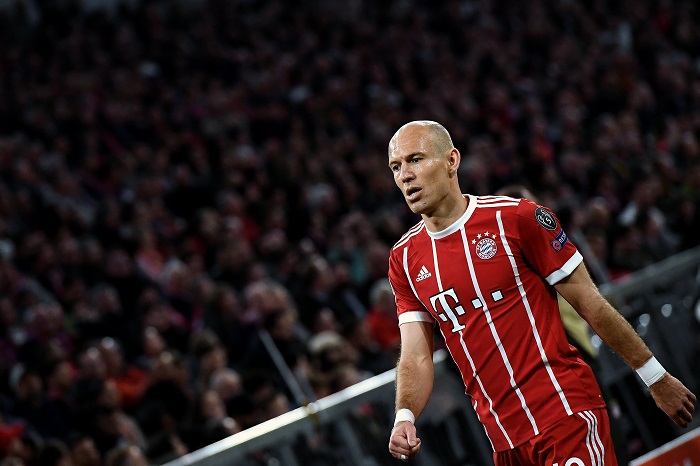 Bayern's Arjen Robben