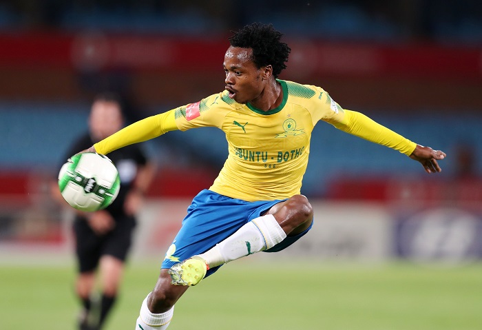 Percy Tau of Mamelodi Sundowns