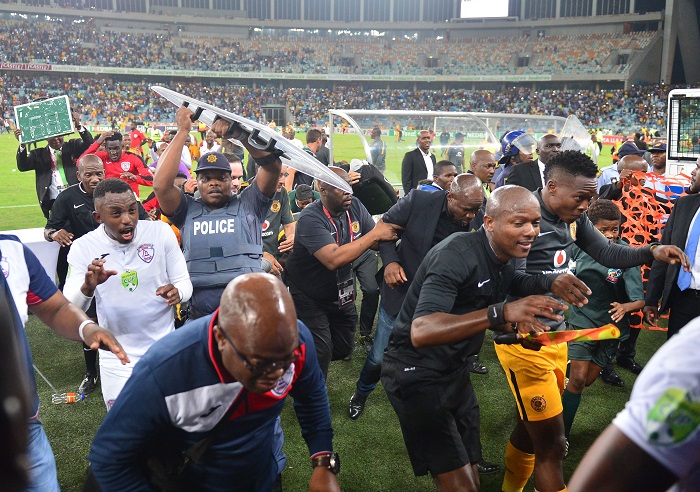 Kaizer Chiefs have been charged by the PSL after fan violence on Saturday.