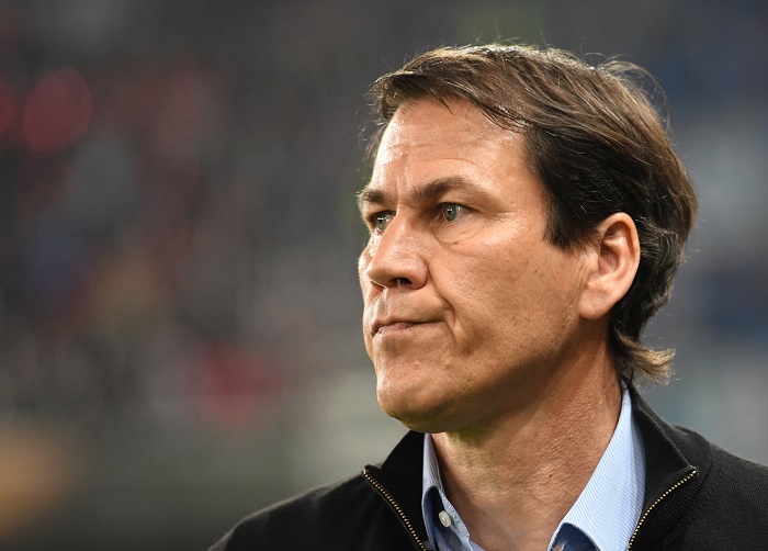 Olympic Marseille's head coach Rudi Garcia.