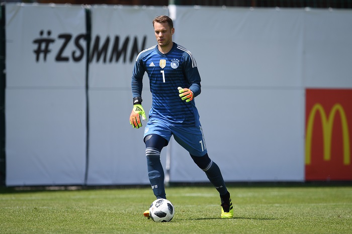 Germany's goalkeeper Manuel Neuer