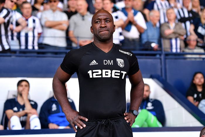 West Bromwich Albion manager Darren Moore.