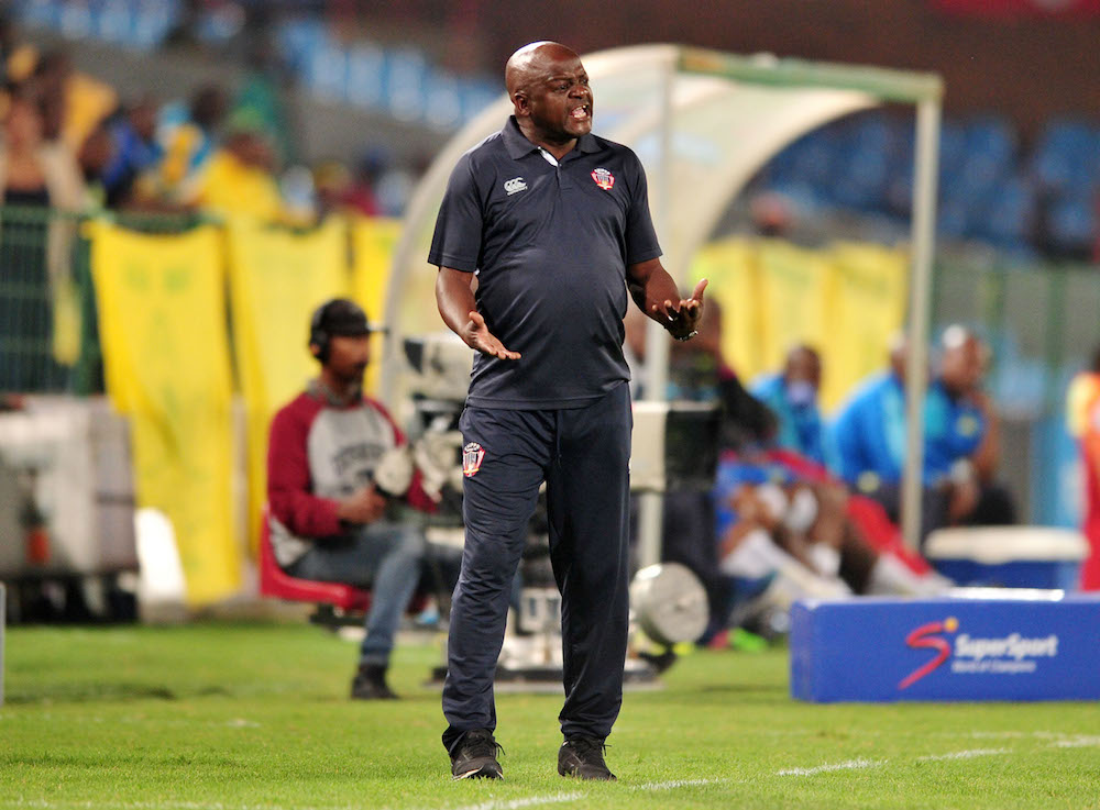 Dan Malesela coach of Chippa United