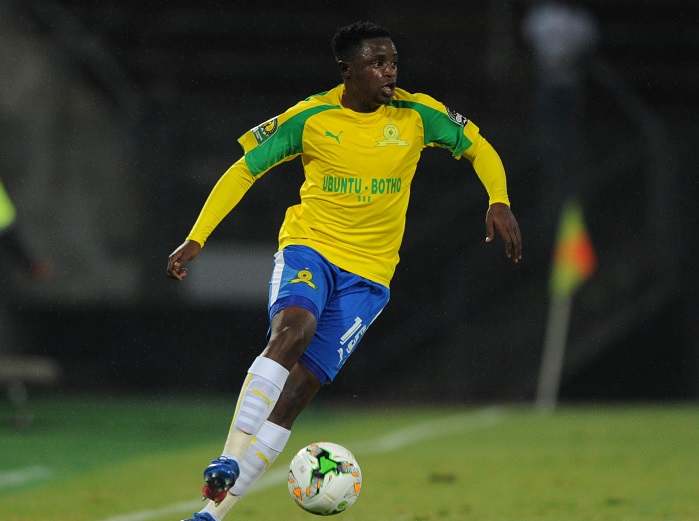 Lucky Mohomi of Mamelodi Sundowns.