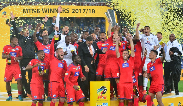 Supersport United winners of the 2017 MTN8.