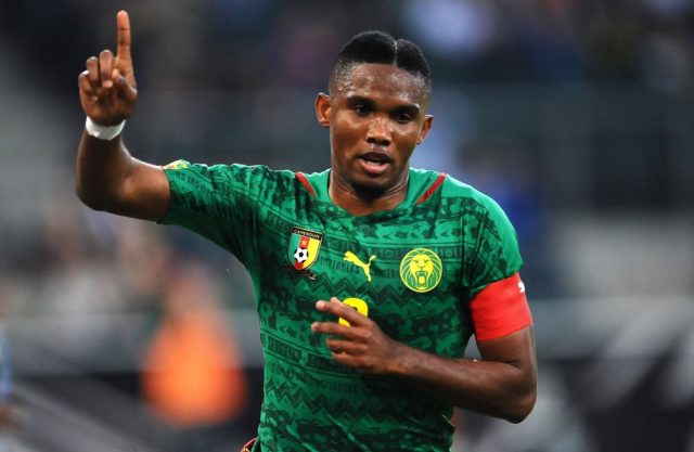 Cameroonian star Samuel Eto