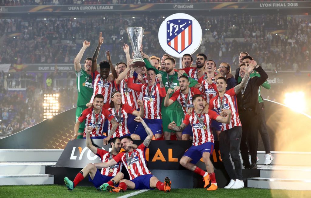 Highlights: Griezmann nets double as Atleti seal UEL